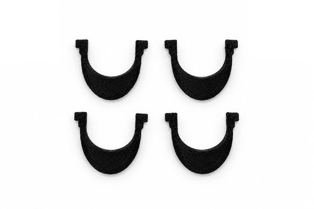 Microsoft Natural Ergonomic Keyboard 4000 Replacement Legs Feet 4 Pack PETG